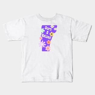 Groovy Vermont Kids T-Shirt